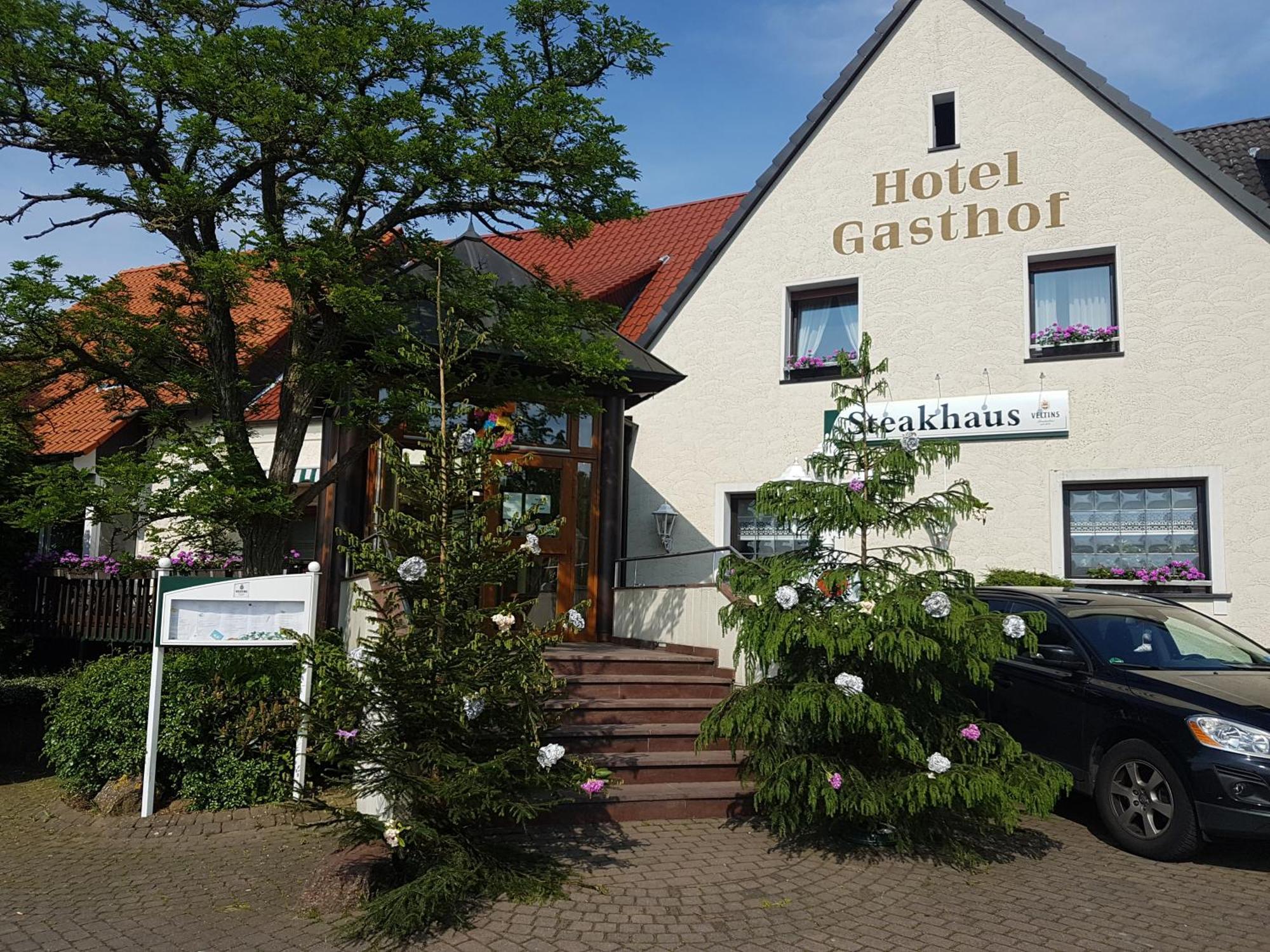 Hotel Schwarze Ense Buitenkant foto